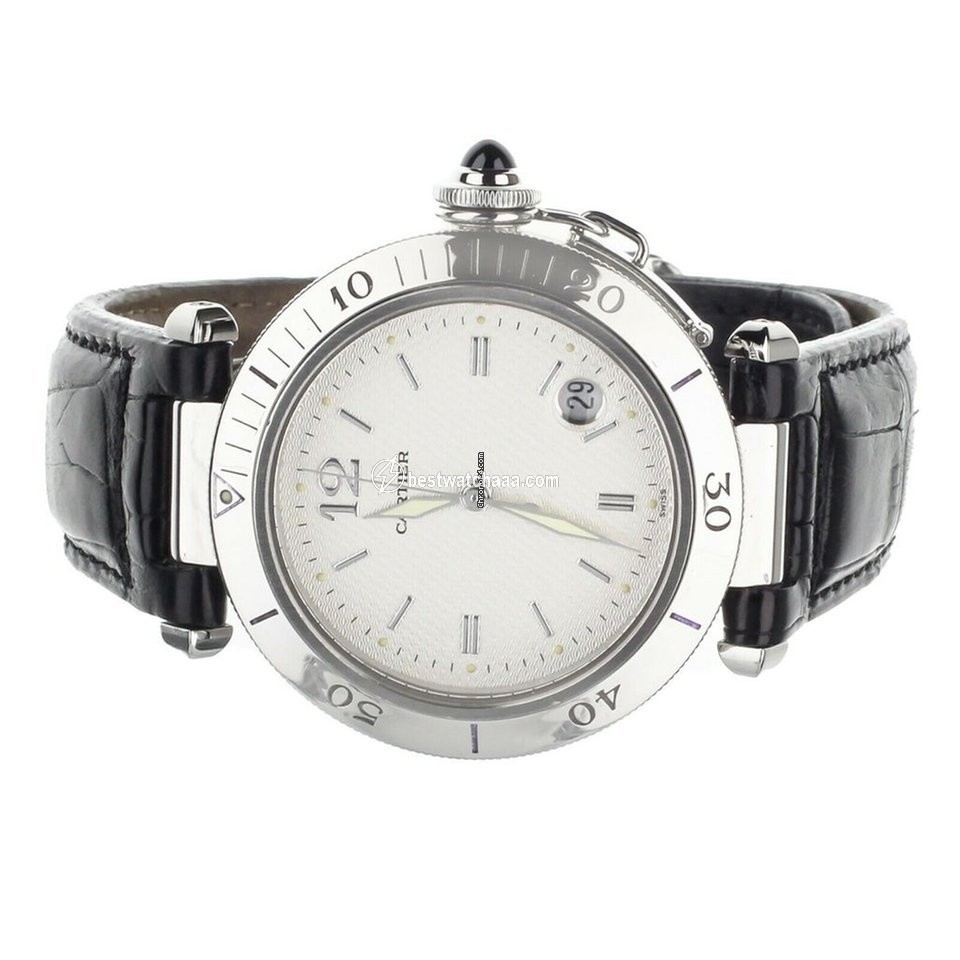 IMG_9085 Cartier Pasha Mens watch Unisex Automatic Steel 1040 Replica 2
