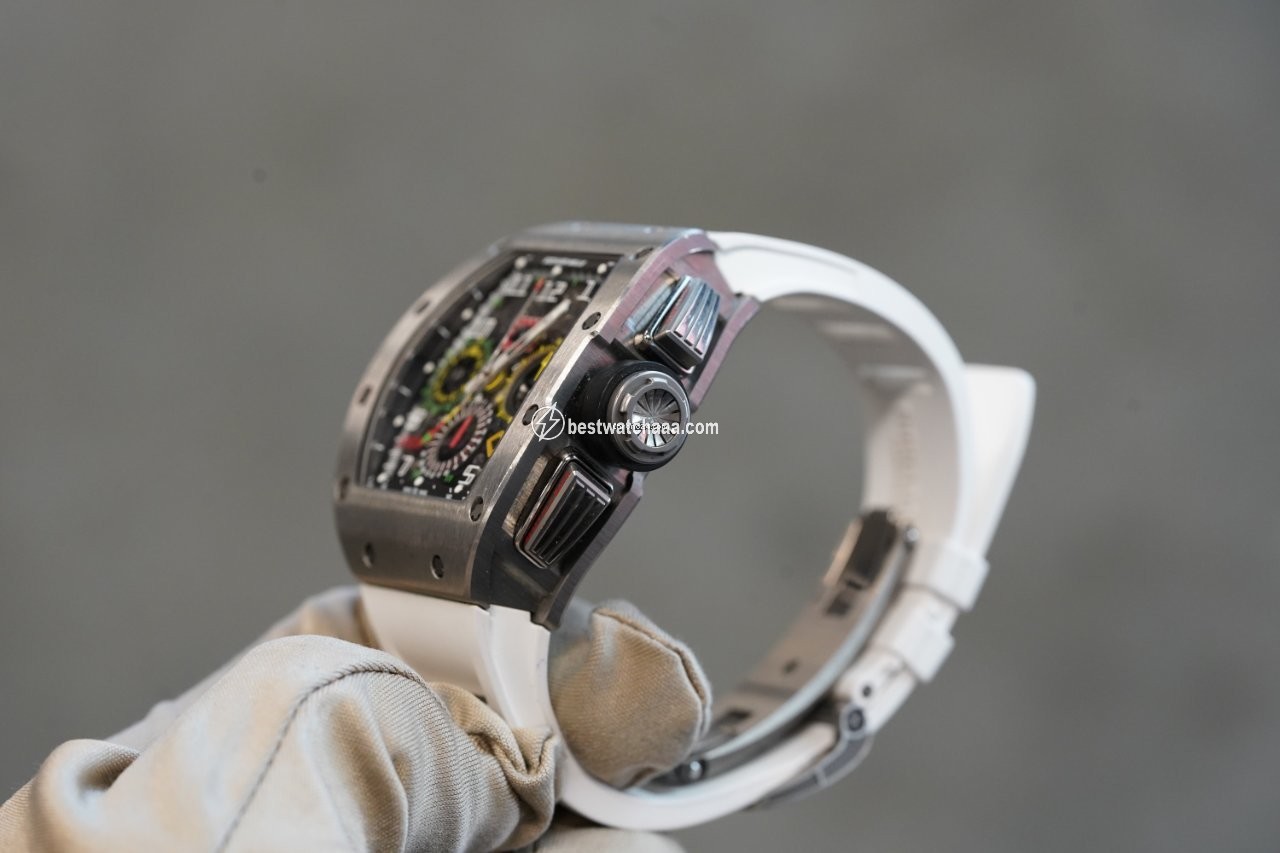 IMG_9085 Richard Mille RM 011 Mens watch Unisex Automatic Titanium rm11-02 Replica 2