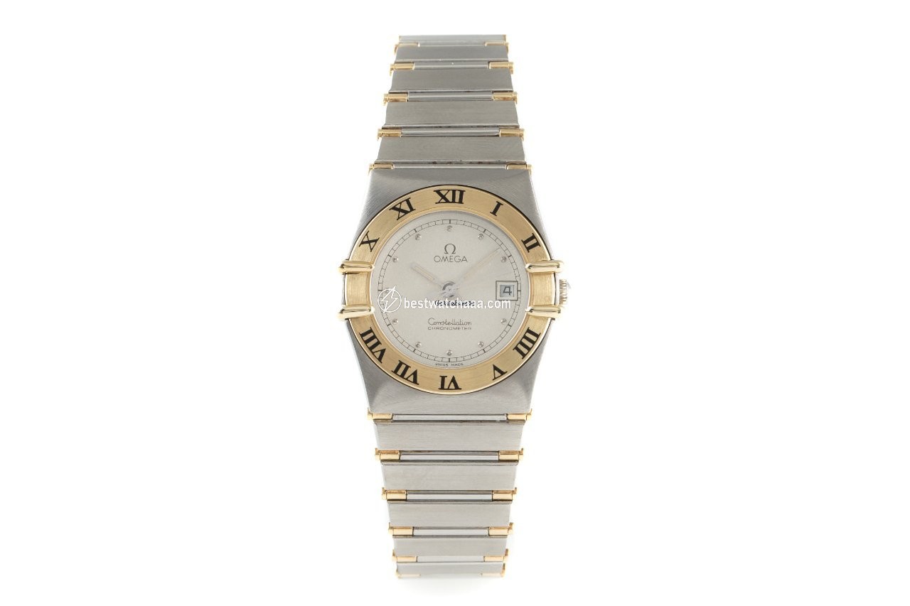 IMG_9085 Omega Constellation Ladies Womens watch Quartz Gold Steel 598.0003 Replica 2