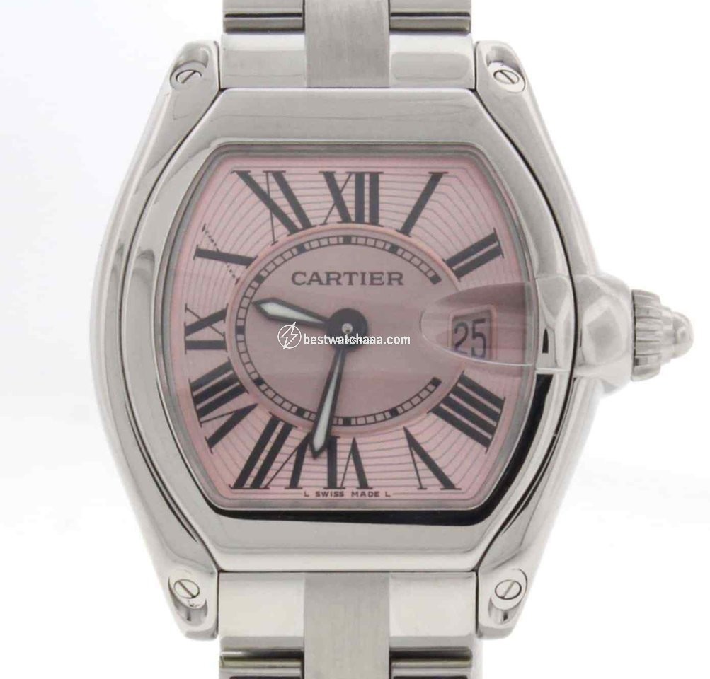 IMG_9085 Cartier Roadster Mens watch Unisex Quartz Steel W62017V3 2675 Replica 2