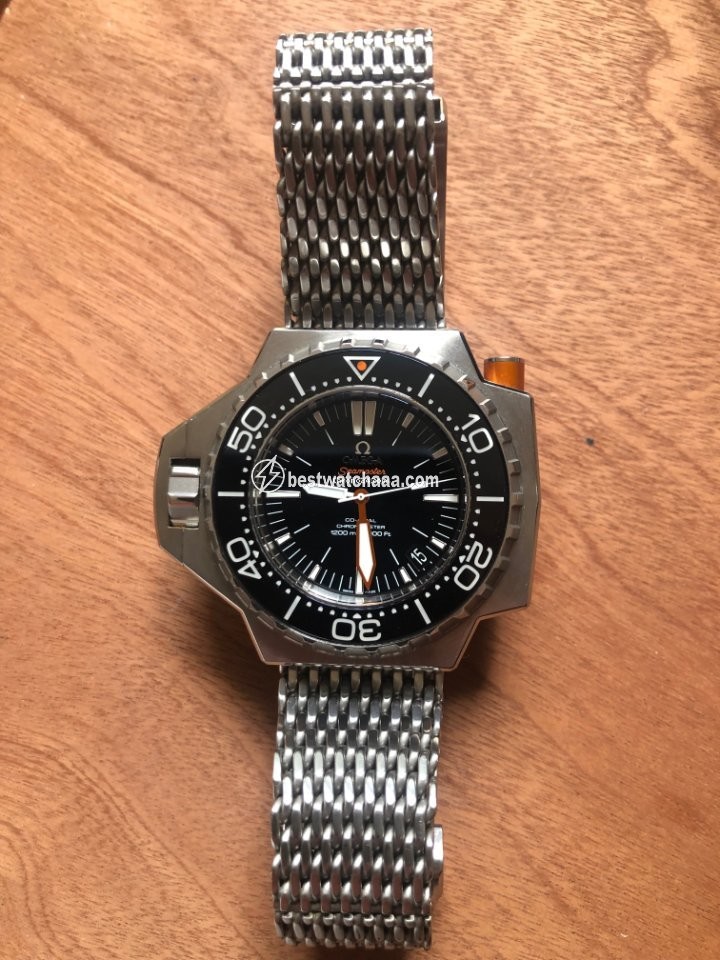 IMG_9085 Omega Seamaster PloProf Mens watch Unisex Automatic Steel 224.30.55.21.01.001 Replica 2