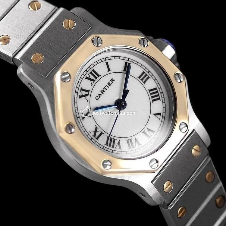 IMG_9085 Cartier Womens watch Automatic Gold Steel 8350ST Replica 2