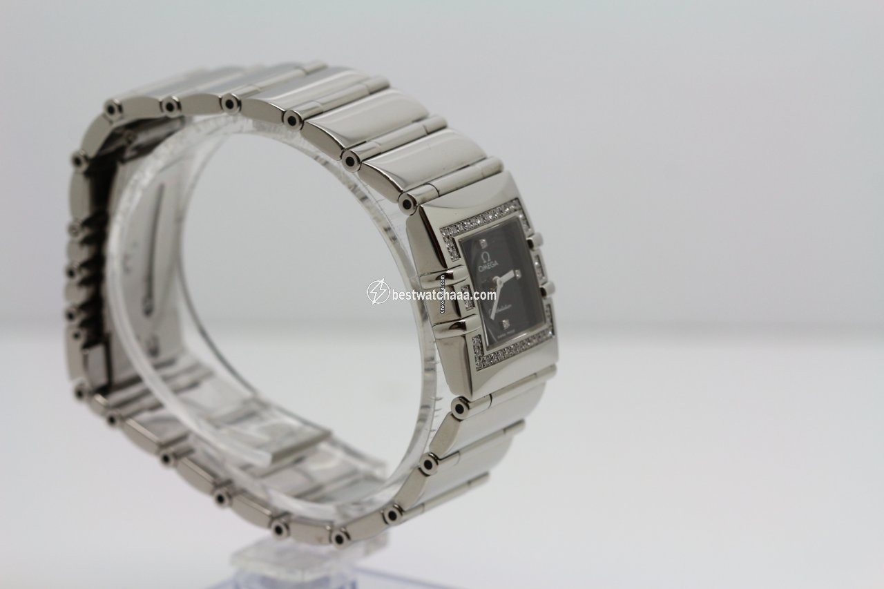 IMG_9085 Omega Constellation Womens watch Quartz Steel 1528.46.00 Replica 2