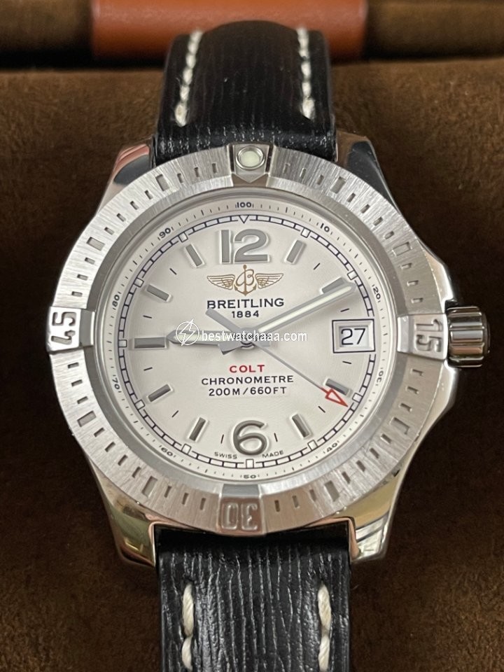 IMG_9085 Breitling Colt Lady Womens watch Quartz Steel A7738811 G793 Replica 2