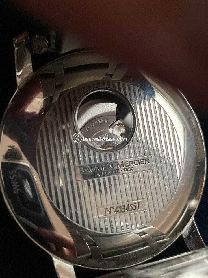 IMG_9085 Baume & Mercier Classima Mens watch Unisex Automatic Steel 65558 Replica 2