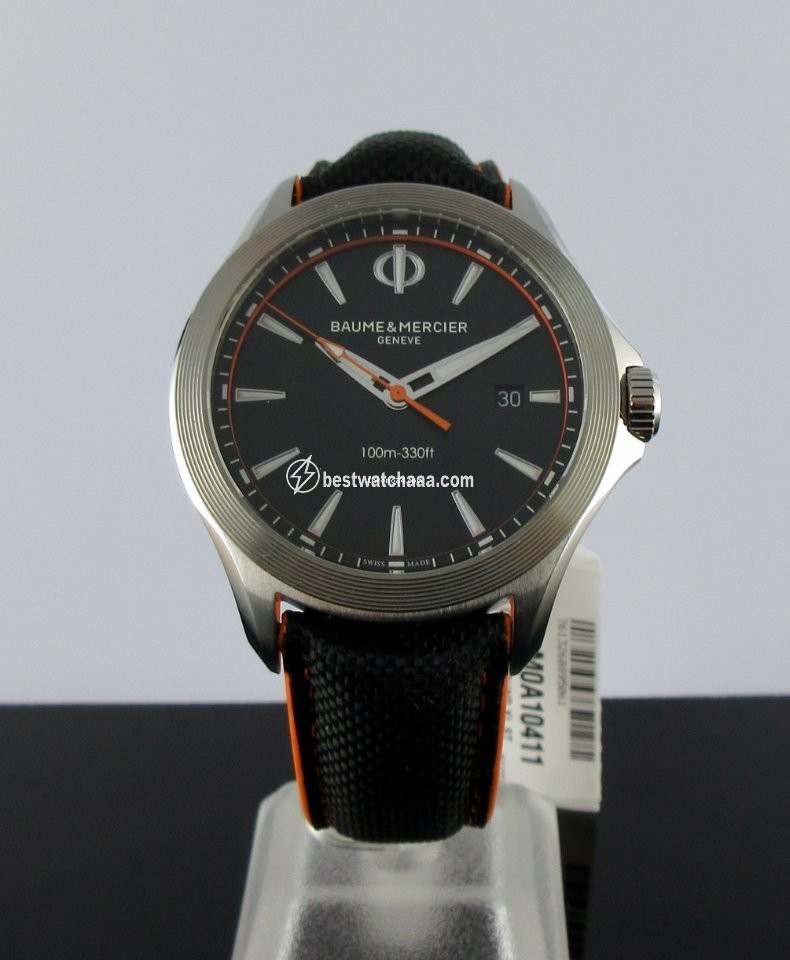IMG_9085 Baume & Mercier Clifton Mens watch Unisex Quartz Steel MOA10411 Replica 2
