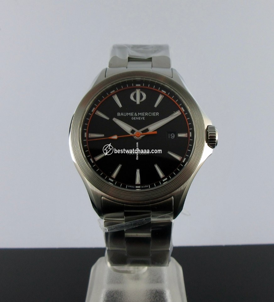 IMG_9085 Baume & Mercier Clifton Mens watch Unisex Quartz Steel MOA10412 Replica 2