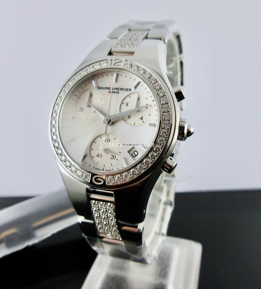 IMG_9085 Baume & Mercier Linea Womens watch Quartz Steel MOA10017 Replica 2