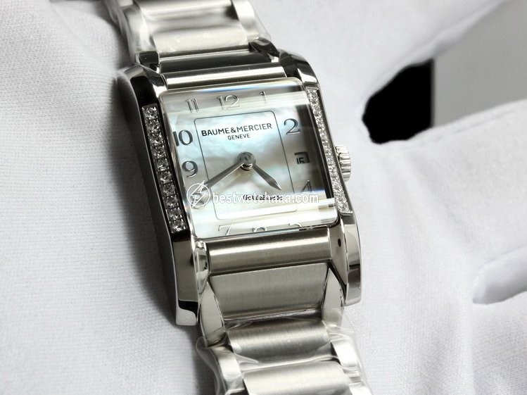 IMG_9085 Baume & Mercier Hampton Womens watch Quartz Steel M0A10051 Replica 2