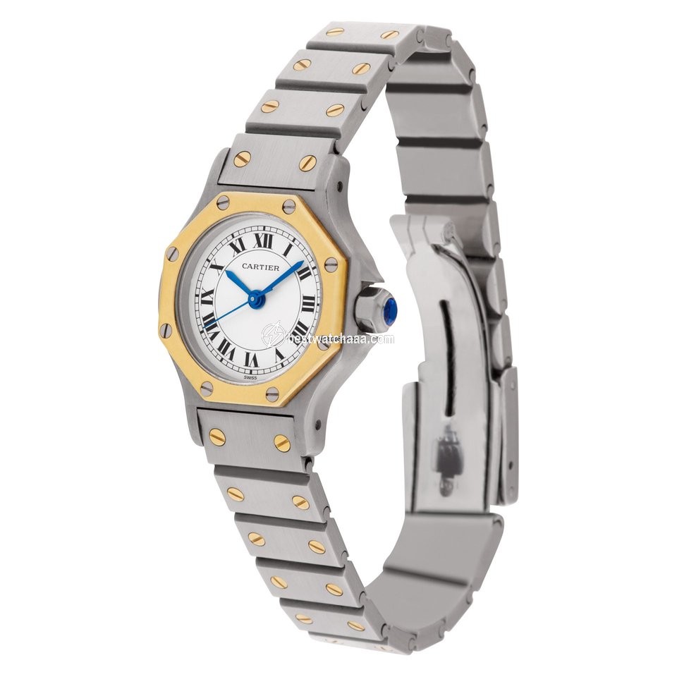 IMG_9085 Cartier Santos Womens watch Automatic Steel AC 980GR Replica 2
