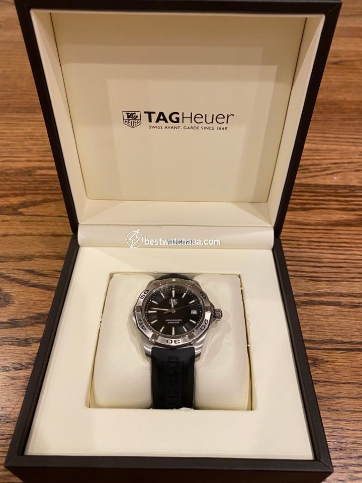 IMG_9085 TAG Heuer Aquaracer 300M Mens watch Unisex Quartz Steel WAP1110.FT6029 Replica 2