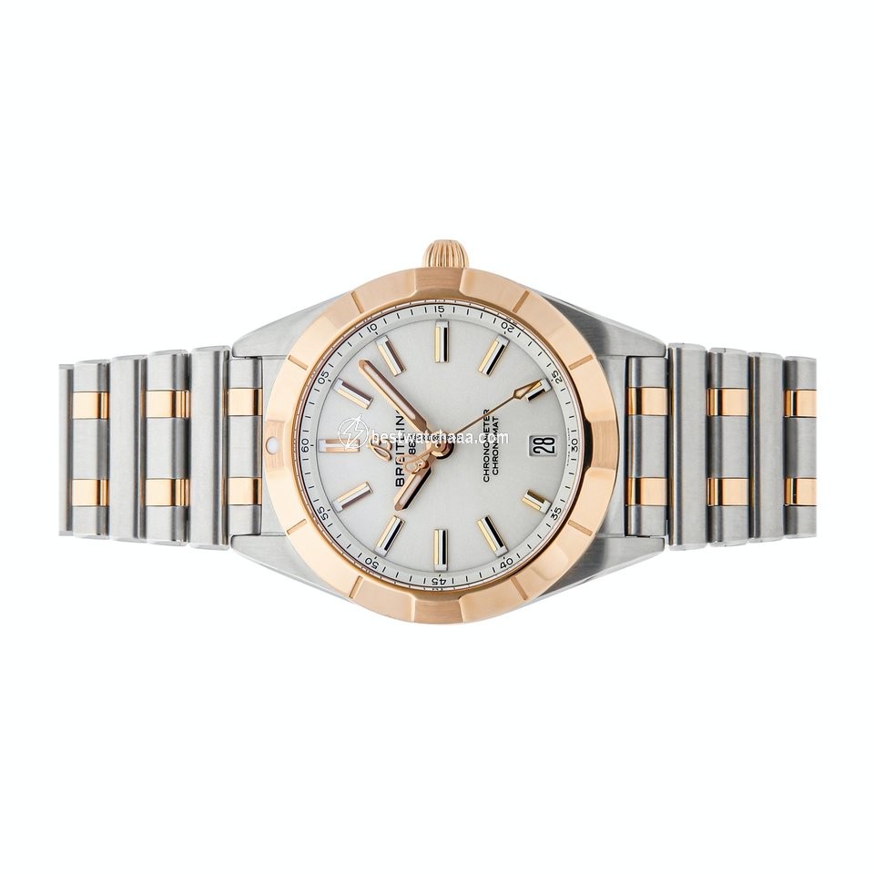 IMG_9085 Breitling Chronomat Womens watch Quartz Steel U77310101A1U1 Replica 2