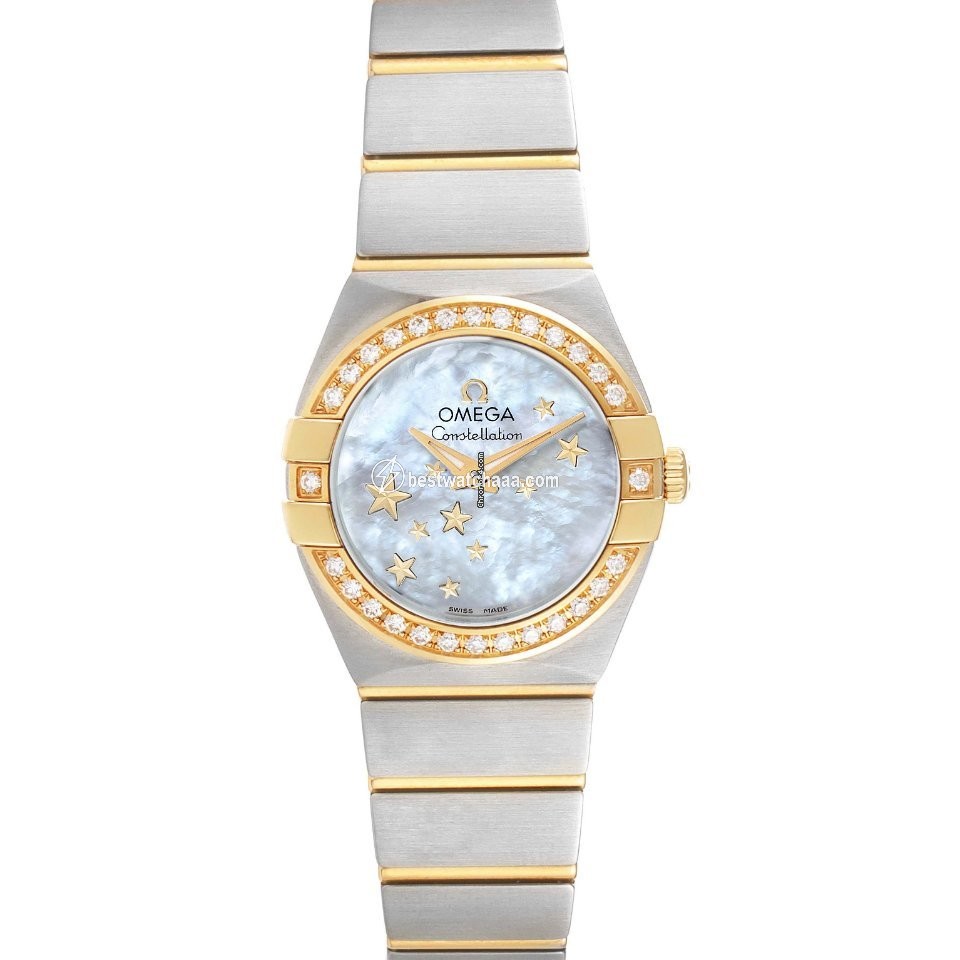 IMG_9085 Omega Constellation Quartz Womens watch Quartz Steel 123.25.24.60.05.001 Replica 2
