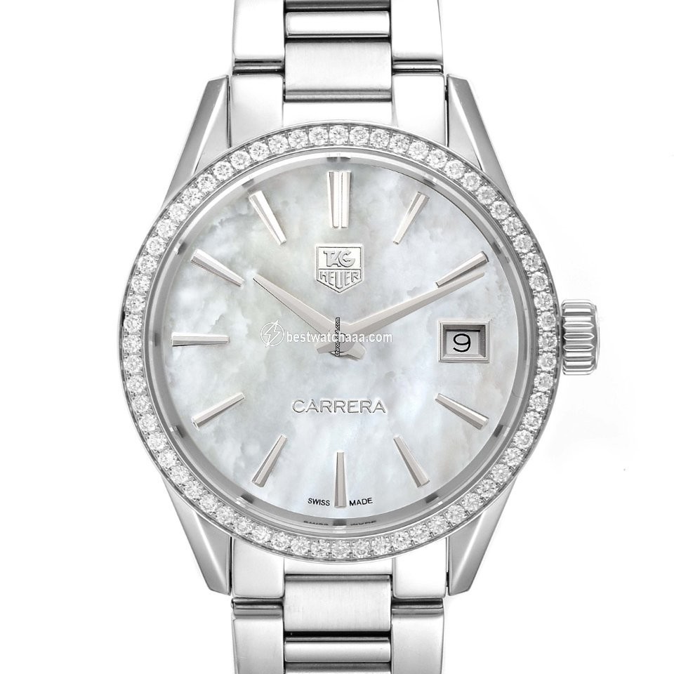 IMG_9085 TAG Heuer Carrera Lady Womens watch Quartz Steel WAR1315.BA0778 Replica 2