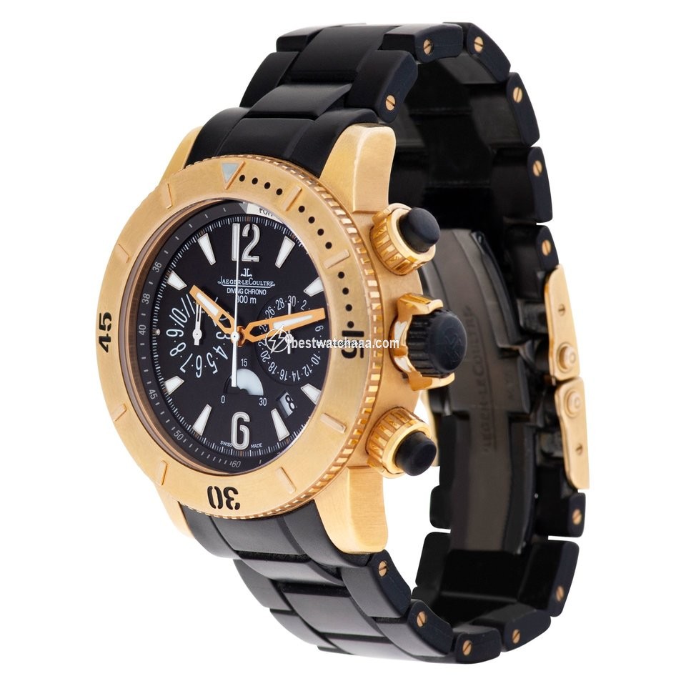 IMG_9085 Jaeger-LeCoultre Master Compressor Diving Chronograph Mens watch Unisex Automatic Rose gold Q1862740 Replica 2