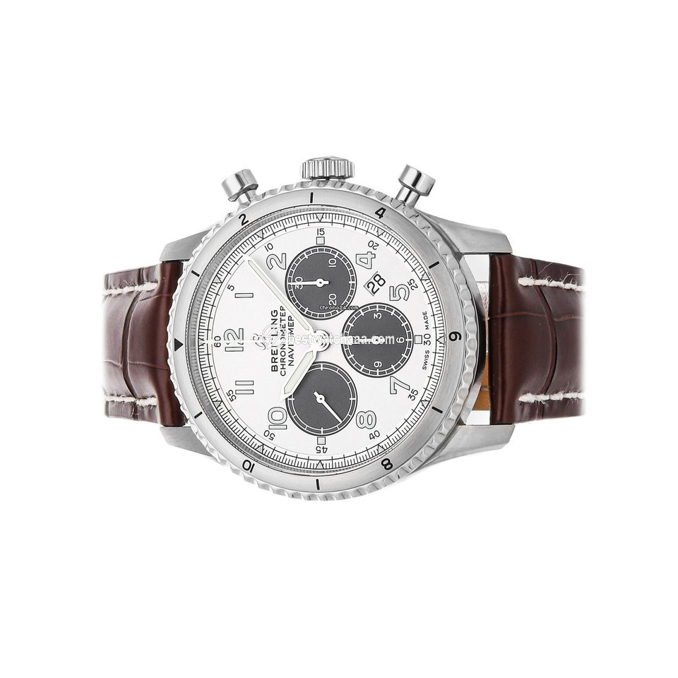 IMG_9085 Breitling Aviator 8 Mens watch Unisex Automatic Steel AB01171A1G1P1 Replica 2