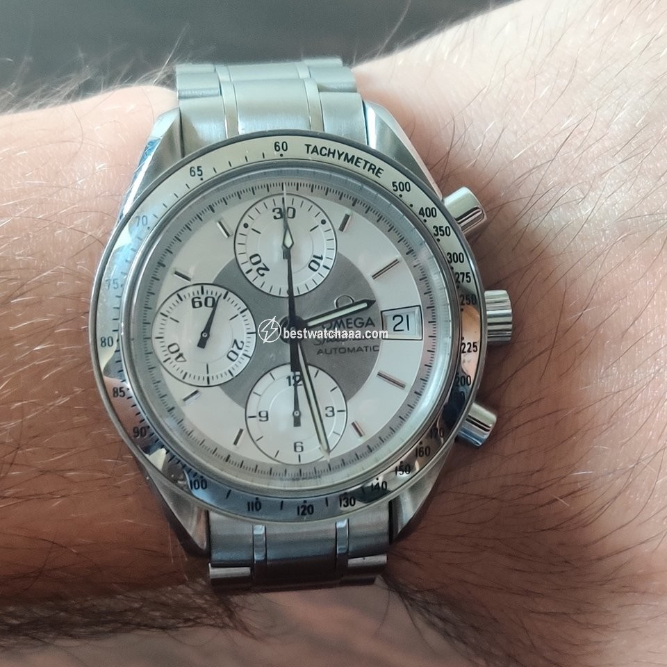 IMG_9085 Omega Speedmaster Date Mens watch Unisex Automatic Steel 3513.30 Replica 2