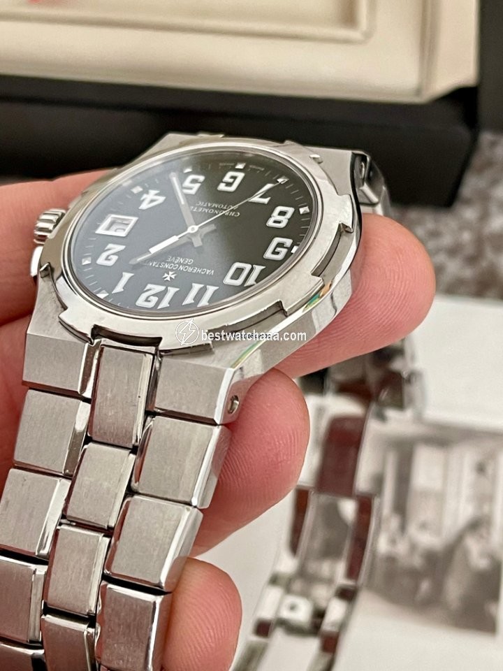 IMG_9085 Vacheron Constantin Overseas Mens watch Unisex Automatic Steel 42042 423A Replica 2
