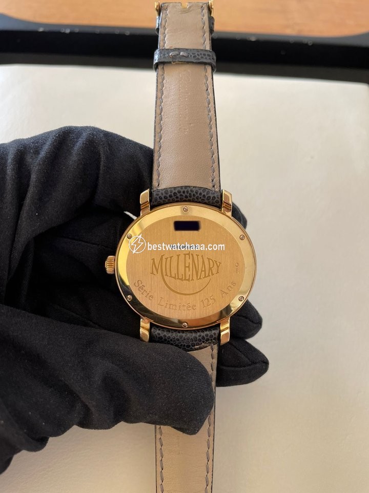 IMG_9085 Audemars Piguet Millenary Mens watch Unisex Automatic Yellow gold 25898BA Replica 2