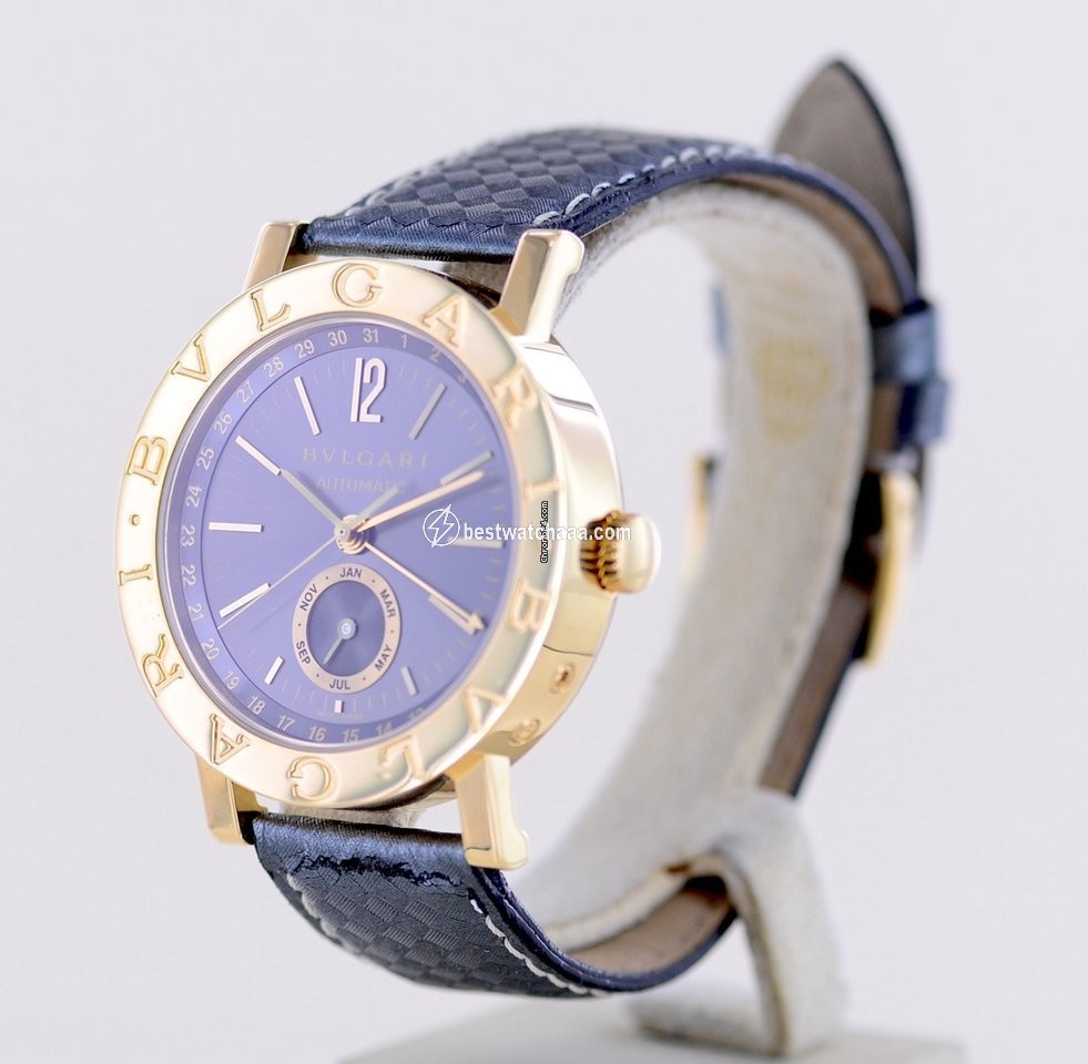 IMG_9085 Bulgari Bulgari Mens watch Unisex Automatic Yellow gold BB38GLAC Replica 2