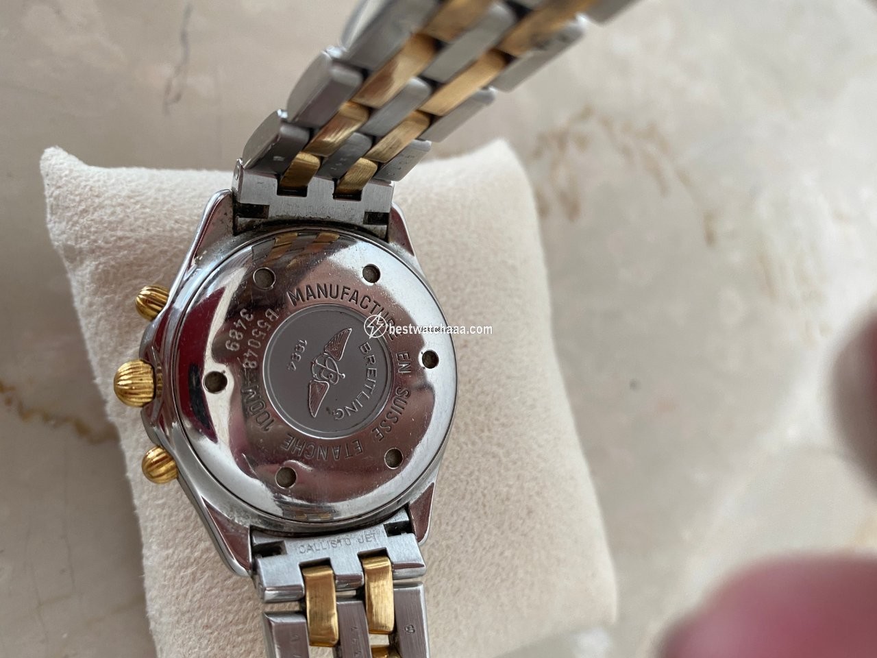 IMG_9085 Breitling Chronomat Womens watch Quartz B55048 Replica 2