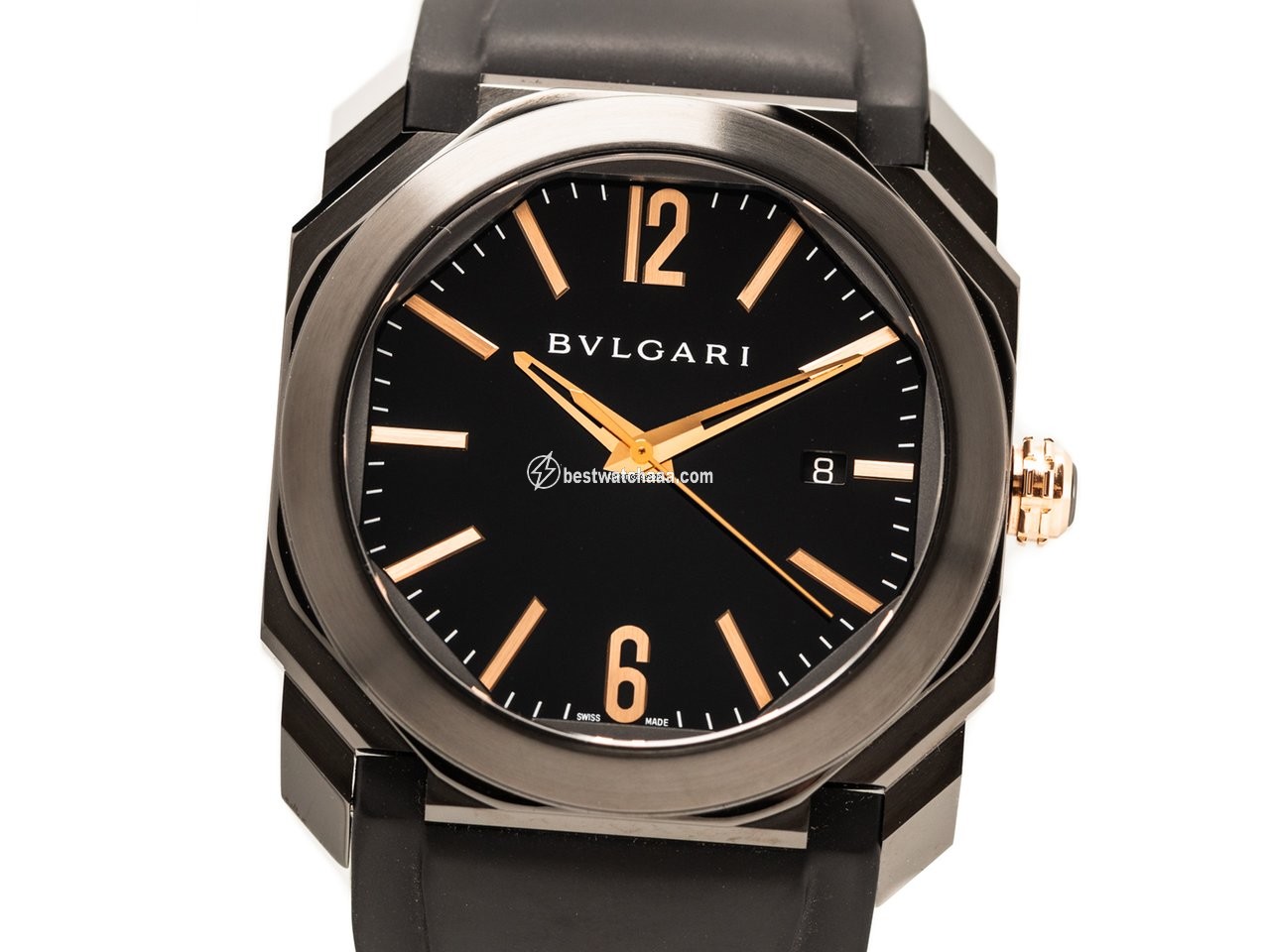 IMG_9085 Bulgari Octo Mens watch Unisex Automatic Ceramic 102581-6641 Replica 2