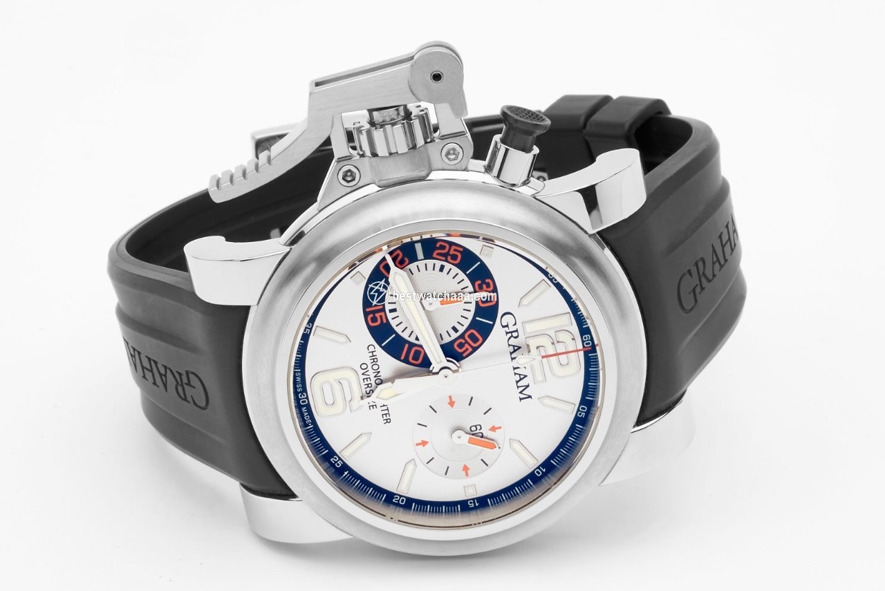 IMG_9085 Graham Chronofighter Oversize Mens watch Unisex Automatic Steel 2OVAS.S02A.K10B Replica 2