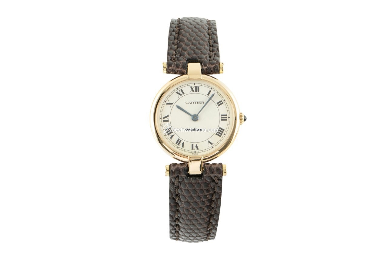 IMG_9085 Cartier Womens watch Quartz Yellow gold 881002 Replica 2