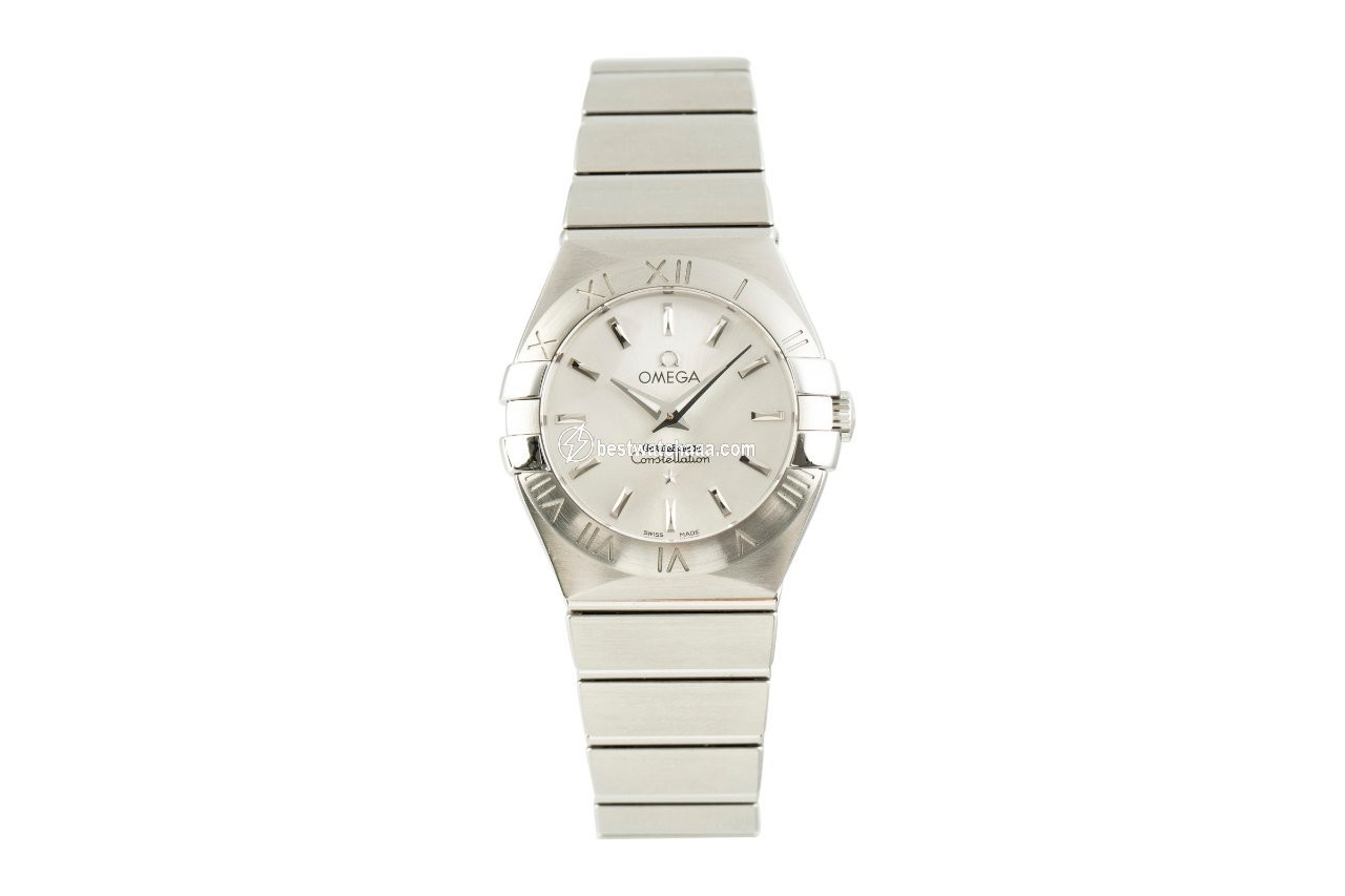 IMG_9085 Omega Constellation Quartz Womens watch Quartz Steel 123.10.27.60.02.001 Replica 2