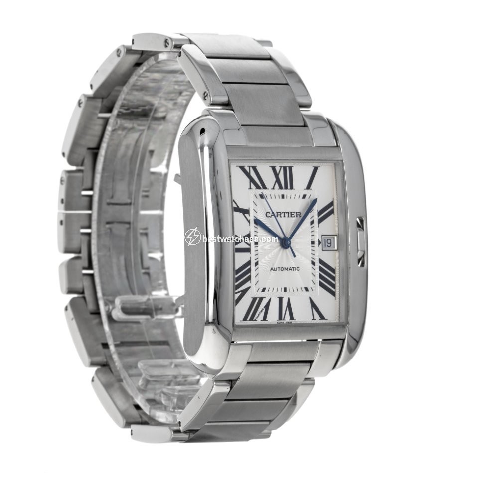 IMG_9085 Cartier Tank Anglaise Mens watch Unisex Automatic Steel w5310008 3507 Replica 2