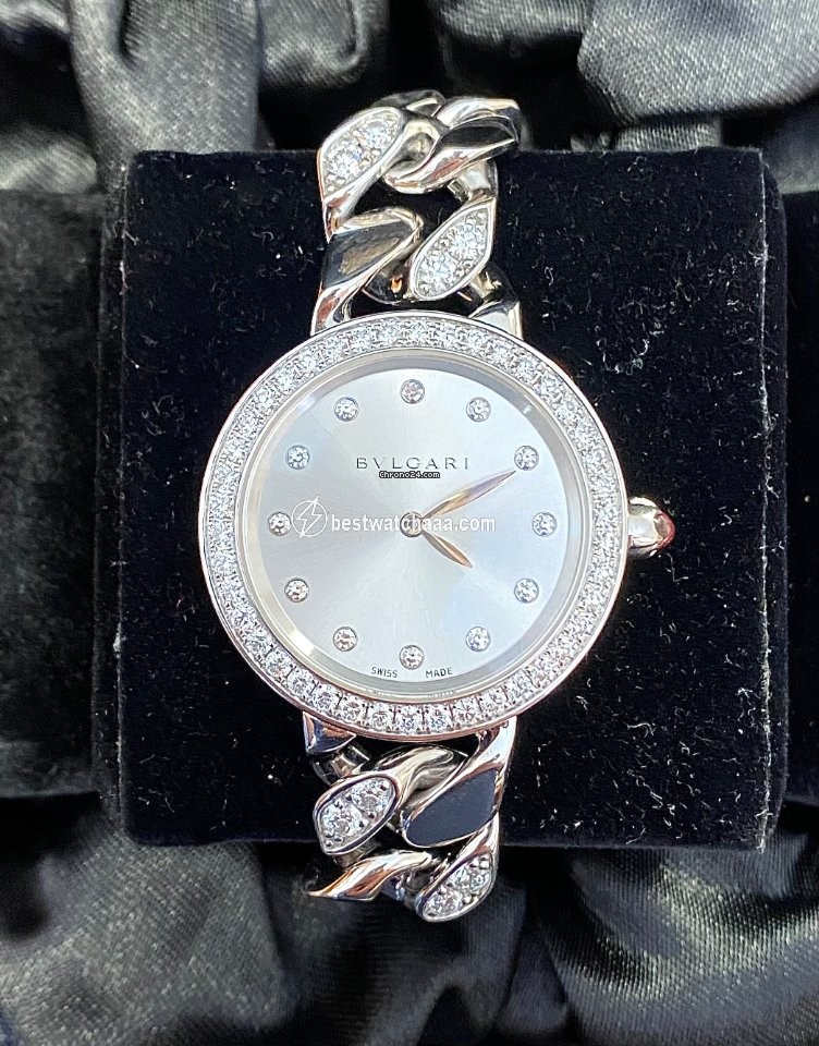 IMG_9085 Bulgari Womens watch Quartz Rose gold 102037 Replica 2