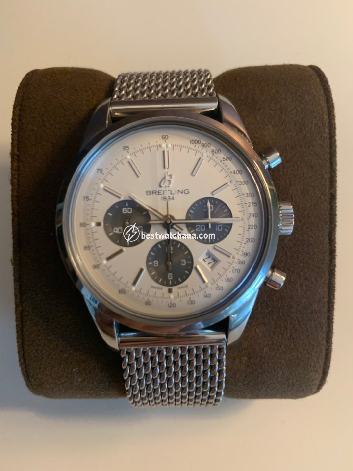 IMG_9085 Breitling Transocean Chronograph Mens watch Unisex Automatic Steel AB015212 G724 154A Replica 2