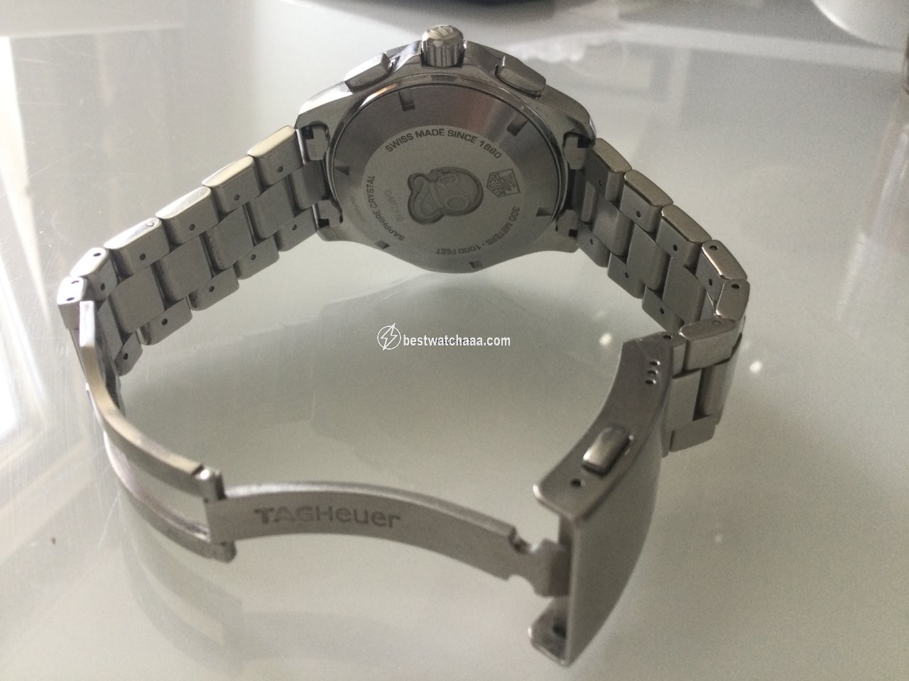 IMG_9085 TAG Heuer Aquaracer 300M Mens watch Unisex Manual winding Cap 2110 Replica 2