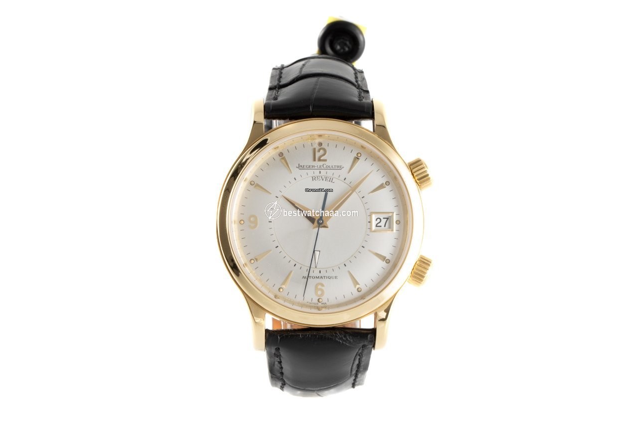 IMG_9085 Jaeger-LeCoultre Master Memovox Mens watch Unisex Automatic Yellow gold 141.1.97 Replica 2