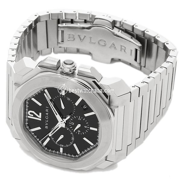 IMG_9085 Bulgari Octo Mens watch Unisex Automatic Steel 102116 BGO41BSSDCH Replica 2
