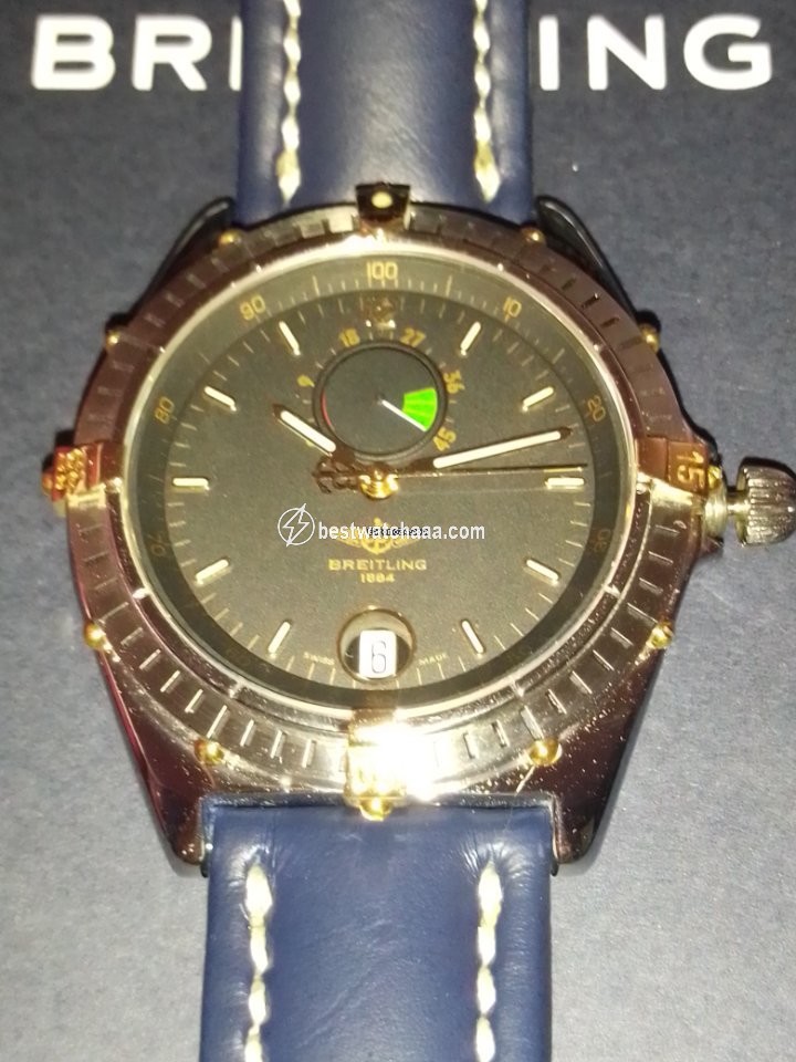 IMG_9085 Breitling Mens watch Unisex Automatic Gold Steel B14047 Replica 2