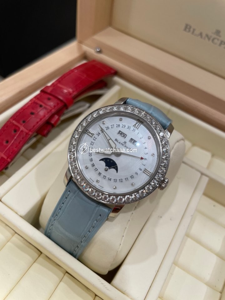 IMG_9085 Blancpain Villeret Womens watch Automatic Steel 3663a-4654-55b Replica 2