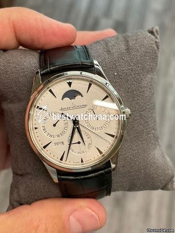 IMG_9085 Jaeger-LeCoultre Master Ultra Thin Perpetual Mens watch Unisex Automatic White gold Q1303520 Replica 2