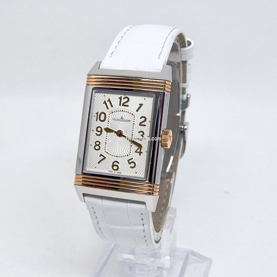 IMG_9085 Jaeger-LeCoultre Reverso Classique Gold Steel 268.D.47 Replica 2