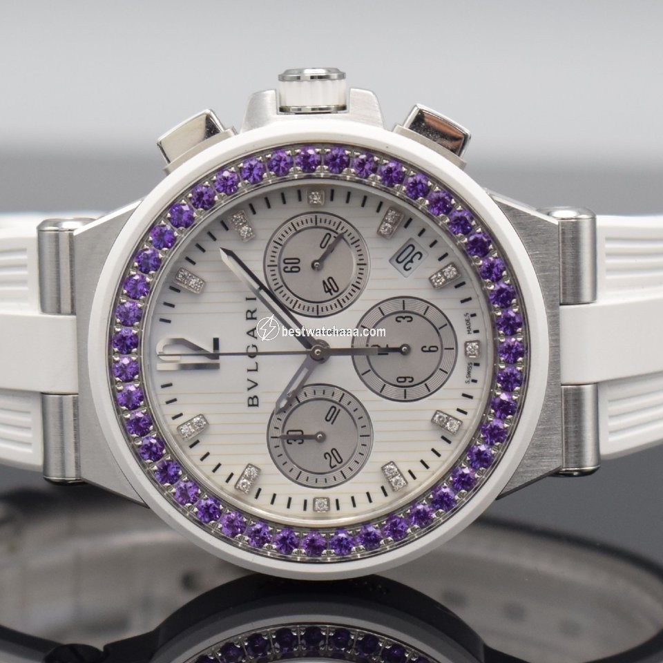 IMG_9085 Bulgari Diagono Womens watch Automatic Steel DG 40 S CH Replica 2