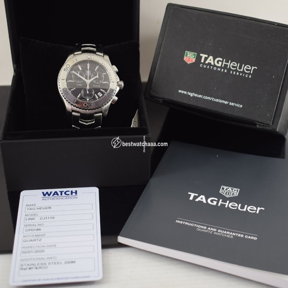 IMG_9085 TAG Heuer Link Quartz Mens watch Unisex Quartz Steel CJ1110 Replica 2