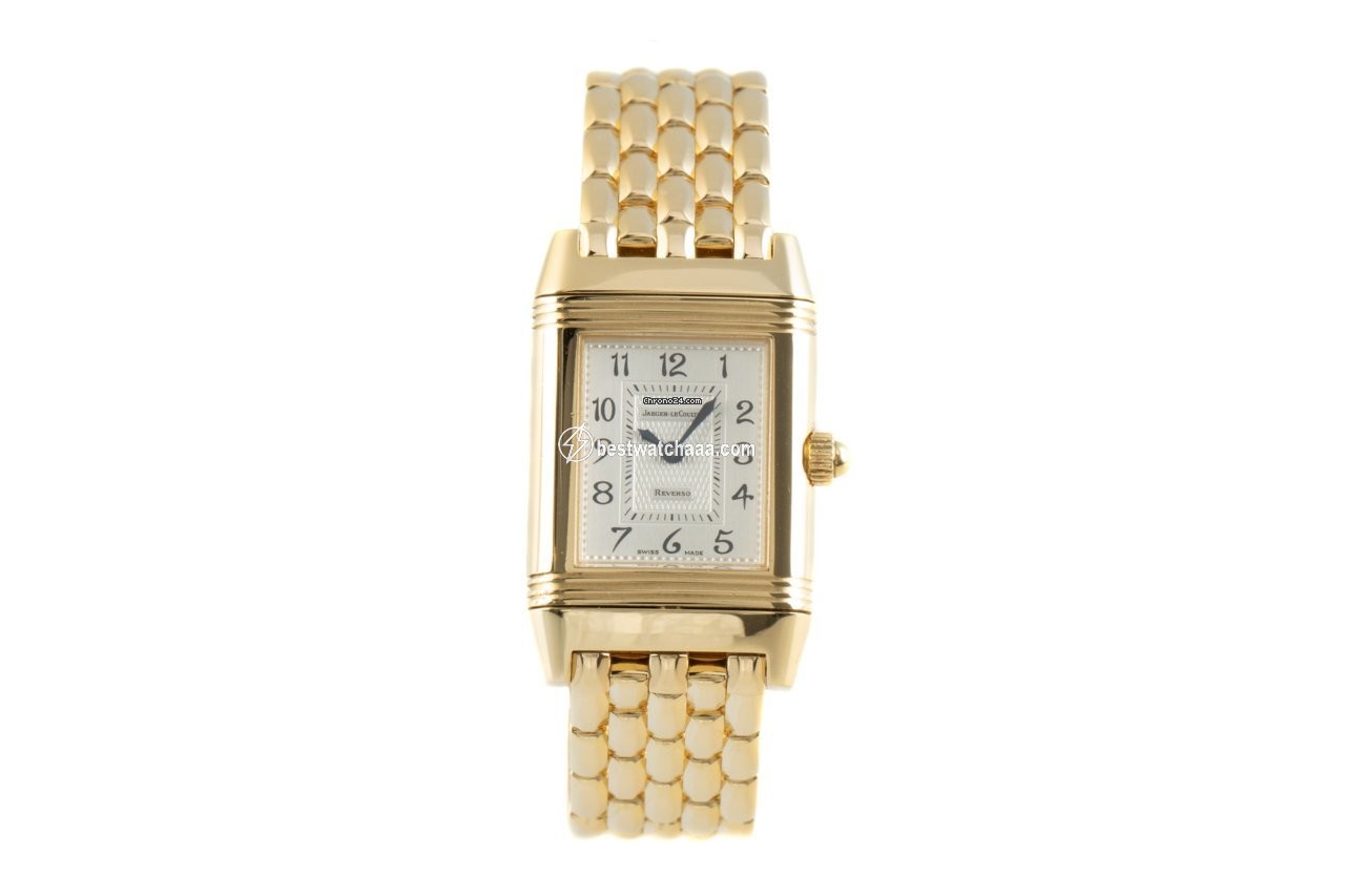 IMG_9085 Jaeger-LeCoultre Reverso Duetto Womens watch Manual winding Yellow gold 266.1.44 Replica 2