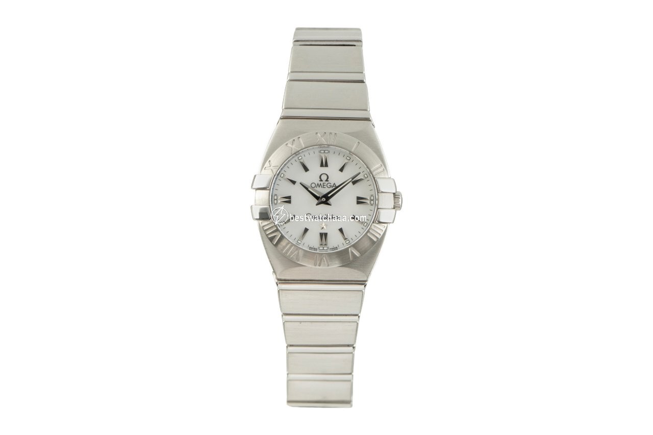 IMG_9085 Omega Constellation Womens watch Quartz Steel 1581.70.00 Replica 2