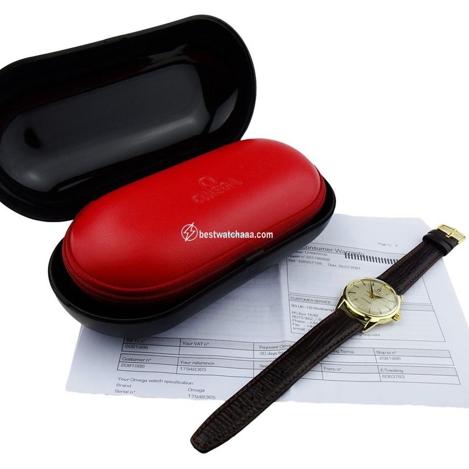 IMG_9085 Omega Seamaster Mens watch Unisex Automatic Yellow gold 14704-2 Replica 2