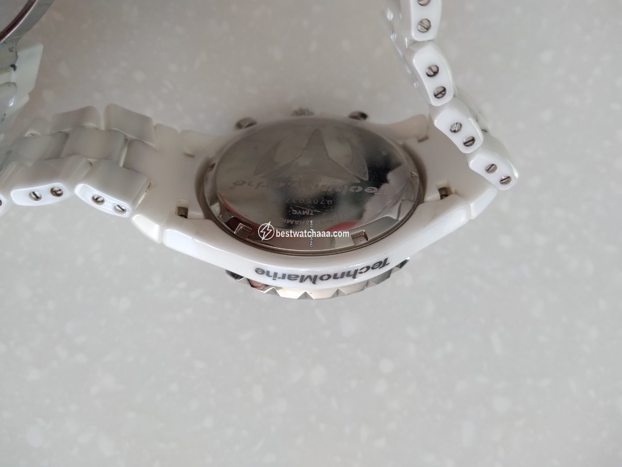 IMG_9085 Technomarine Cruise Mens watch Unisex Quartz Ceramic 110030C Replica 2