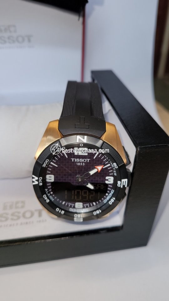 IMG_9085 Tissot T-Touch Expert Solar Mens watch Unisex Quartz Titanium T0914204720700 Replica 2