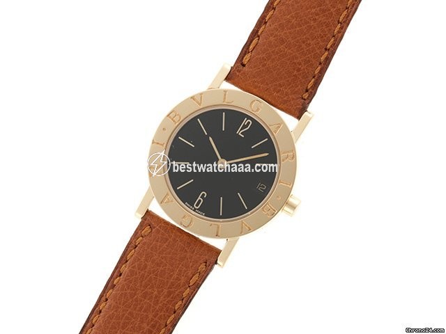 IMG_9085 Bulgari Bulgari Womens watch Quartz Yellow gold BB30GLD Replica 2