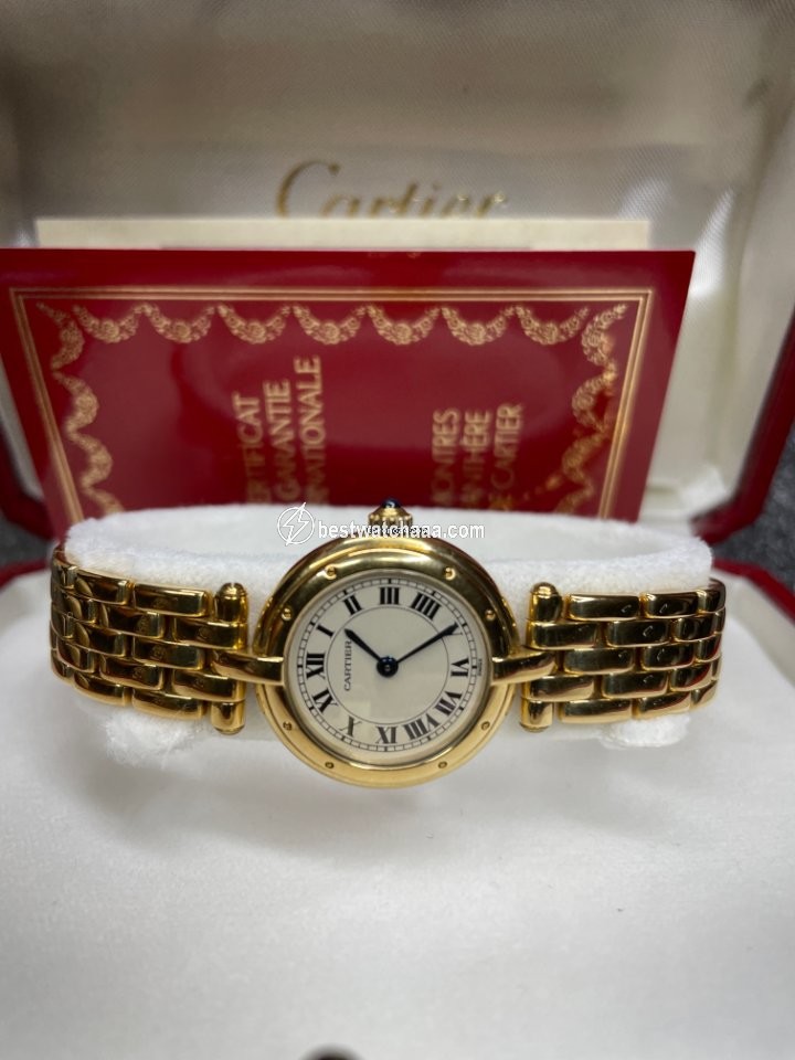 IMG_9085 Cartier Panthere Quartz Yellow gold 659200989 Replica 2