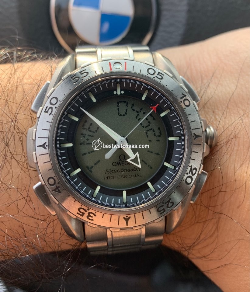 IMG_9085 Omega Speedmaster Professional Moonwatch Mens watch Unisex Titanium 3291.50 Replica 2