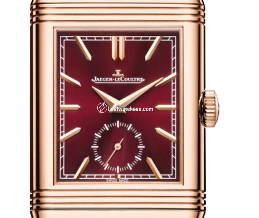 IMG_9085 Jaeger-LeCoultre Reverso Mens watch Unisex Manual winding Rose gold 398256J Replica 2